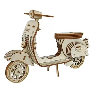 Promotion bricolage <span class=keywords><strong>en</strong></span> <span class=keywords><strong>bois</strong></span> 3D Train à vapeur modèle Puzzles jouet assemblé à la main Puzzle <span class=keywords><strong>pour</strong></span> enfants adultes - Product Image 5