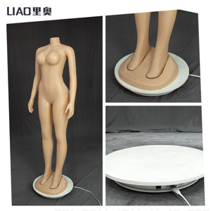 Turntable 42cm 52cm 100kg Heavy Duty Turntable Base Rotating Base 360 Degree Rotation Mannequin Display <strong>Stand</strong> - Product Image 6