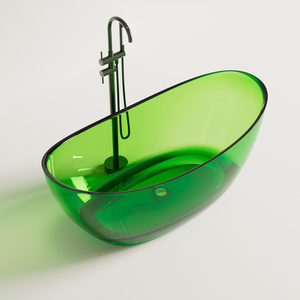 Baignoire transparente grande taille en gros, disponible en plusieurs couleurs, pour bain relaxant en intérieur ou extérieur, idéale pour appartement - Product Image 1