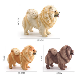 Juguete Educativo para Niños, Modelo de Animal de Simulación, <span class=keywords><strong>Chow</strong></span> <span class=keywords><strong>Chow</strong></span>, Oso, Perro, Mascota, Figura Realista de Perro, Decoración - Product Image 4