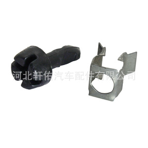 N90642001 Clamp For Volkswagen Audi Skoda Seat <b>Engine</b> <b>Hood</b> Fixing Screw Bolt PP Material 12mm 14.2mm - Product Image 2