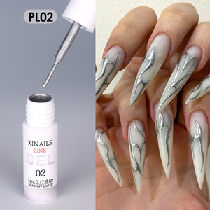 Private Label 12 Colors <b>Nail</b> Art Painting Design <b>Gel</b> Liner <b>Nail</b> Art <b>Set</b> for <b>Nail</b> Salon - Product Image 5