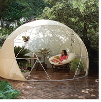 Tente dôme transparente en polycarbonate pour camping, modèle 2022, idéale pour un bar à thé