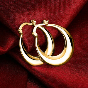 Orecchini a polsino geometrici a forma di cuore da donna, semplici accessori per l'orecchio per l'uso quotidiano e per il lavoro - Product Image 5