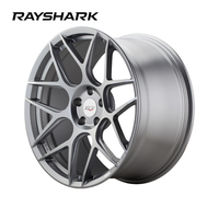 Rines RS Custom 5x130 de 19 y 20 Pulgadas FF01 Monobloque Multirradio para Porsche Cayman 981