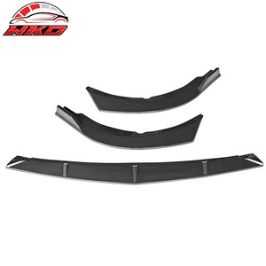 Lèvre de pare-chocs avant pour Toyota Camry 2021-2024 LE 3 pièces Spoiler PP Impression fibre de carbone Haute qualité Kit carrosserie - Product Image 3