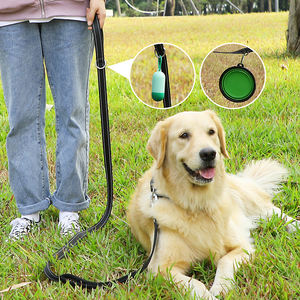 Arivial-Correa de perro de doble Mango, correas de Mascota de longitud personalizada con tira superreflectante, novedad - Product Image 5