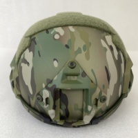 Casque de camouflage Mich CP MICH 2000 en matériau PE Aramid IIIA GA2 MC avec protection auditive et suspension Wendy – Équipement d'extérieur