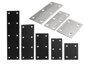 Linh Kiện Nội Thất Sửa Chữa Thẳng Kim Loại Flat Bracket Tấm Cố Định Góc Niềng Răng - Product Image 3