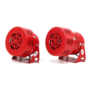 Sirene Motor logam Mini merah, sirene industri Alarm suara listrik melawan Maling <span class=keywords><strong>MS</strong></span>-<span class=keywords><strong>190</strong></span> - Product Image 1