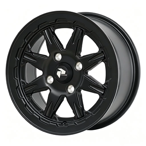 Rueda de Aluminio de 14 Pulgadas para ATV, Delantera/Trasera, para Todoterreno, Caza, 4 Orificios, PCD 4x110-156, Negra - Product Image 3
