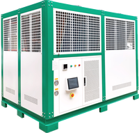 Refroidisseur industriel à vis de 50 CV refroidi par air, système de refroidissement de haute qualité pour machines de moulage par injection plastique