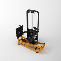 Machine de presse à jambes horizontale multi-positions à charges sélectionnables, équipement de gym commercial le plus populaire, prix d'usine, pour les entraînements des jambes