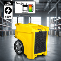 Déshumidificateur 50LGR OEM/ODM, déshumidificateur commercial mobile intelligent, déshumidificateur industriel, contrôle de l'humidité des sous-sols
