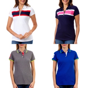 Polo de Golf ligero de secado rápido con tela de punto transpirable de manga corta de estilo informal de verano con cierre de botón - Product Image 2