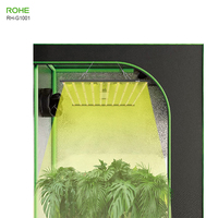 ROHE 1000W Lampe de culture LED pliable à spectre complet en aluminium IP66 pour la croissance commerciale des plantes d'intérieur en phase de floraison
