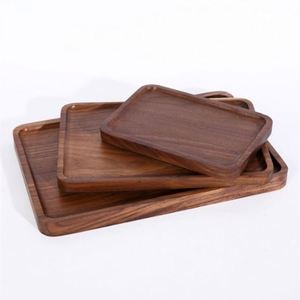 Planche à découper en bois de noyer noir naturel, planches à découper en bois pour la cuisine, pour charcuterie, fromage - Product Image 1
