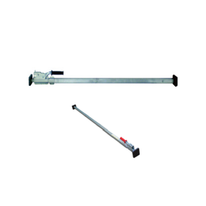 หัวแจ็คบาร์แบบท่อสี่เหลี่ยมเชื่อม86-107นิ้วอุปกรณ์เสริมสำหรับรถบรรทุกเพื่อการขนส่งสินค้าอย่างมีประสิทธิภาพพร้อมแผ่นรองเท้า - Product Image 4