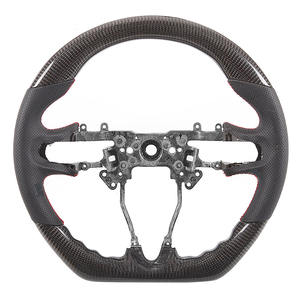 Volante de fibra de carbono real apto para <span class=keywords><strong>Honda</strong></span> <span class=keywords><strong>Segunda</strong></span> Generación Fit 8 generación <span class=keywords><strong>Civic</strong></span> Accord - Product Image 2
