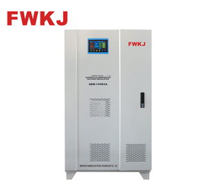 Regulador de Voltaje Automático SBW de 150KVA con Compensación de CA, Trifásico, 380V, 20% de Alta Potencia, para Motor Industrial, Trifásico - Product Image 1