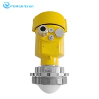 Medidor de Nivel por Radar FMCW de 80 GHz con Precisión de ±1 mm, Sensor de Nivel para Silo de Cemento para Materiales Sólidos
