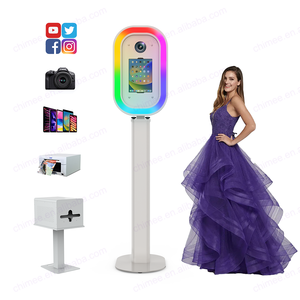 Fácil de montar Alquiler de fiesta de boda DSLR iPad Photo Booth Shell Fit Cámara e impresora <span class=keywords><strong>Espejo</strong></span> Photobooth Machine Photomaton Kiosco - Product Image 2
