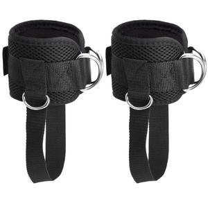 NQ SPORTS Accessoires de fitness personnalisés Boucle de cheville réglable pour machines à câble Sangle de cheville pour entraînement de force - Product Image 1