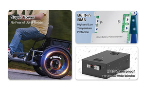 Batería de Iones de Litio de Alta Potencia 51.2V 25AH 50AH 75AH 100AH, Controlador de Motor para Vehículos 2000W 3000W 5000W, Batería EV LFP4850 - Product Image 3