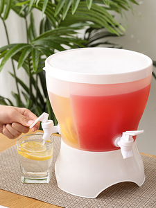 Transparent Rectangle Plastic Beverage Teapot Faucet High Capacity Cold Water Kettle Filter Screen Serving Fruit Kitchen Camping - Product Image 4