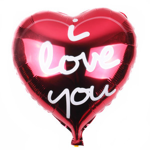 18 pouces Saint Valentin Décoration De Fête Ballons En Forme De Coeur Avec Alphabet Amour Ballons D'hélium En Gros - Product Image 5