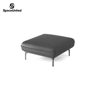 SpaceUnited Einfacher Stil Chinesisches Sofa Büromöbel Mikrofaser-Ledersofa