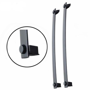 JOESHIER Black Aluminum Alloy 4x4 Roof <b>Top</b> Luggage Rack for Jeep Commander 2006-2010 With 75KG <b>Load</b> Capacity and Cross Bar - Product Image 5