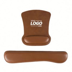 Repose-poignets ergonomique personnalisé pour souris et clavier, en mousse à mémoire de forme, imprimé sérigraphié, pour le bureau - Product Image 1