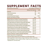 Qbioflex OEM Pure Ashwaganda 10 en 1 Gummies aux champignons pour stimuler le cerveau, soutenir l'immunité, l'énergie, supplément de gummies aux champignons magiques