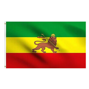 منتج جديد لعام 2023، مبيعات ساخنة بأسعار منخفضة، أعلام وطنية مخصصة لليونان بتصميم راستا، مصنوعة من البوليستر 100D، مقاس 3×5 قدم - Product Image 2