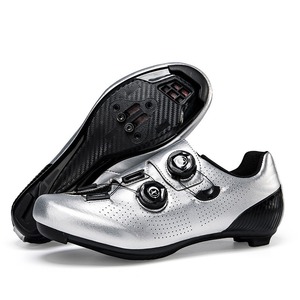 Zapatillas de Ciclismo Bronce, Parte Superior Sintética, Suela de Fibra de Carbono, Cierre Ajustable Boa, Compatibles con SPD, para Bicicleta de Carretera y MTB - Product Image 5