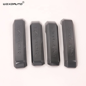 WZXD 2020 Accessories for F150 Carbon Inner <b>Door</b> Handle Cover <b>Trim</b> - Product Image 3
