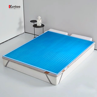 Surmatelas en gel rafraîchissant à double usage latéral, simple, double, queen king size, super matelas en mousse à mémoire de forme double