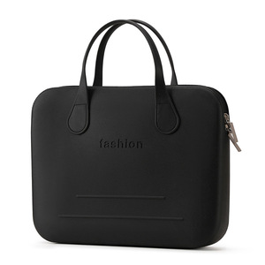 Vente en gros de sacs pour ordinateur portable personnalisés de 14 pouces, housses imperméables unisexes en EVA, design tendance, élégant, sac à main pour ordinateur portable - Product Image 4