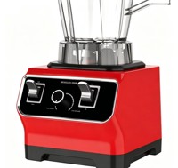 Mixeur-broyeur commercial haute performance pour smoothies, portable, électrique, avec commande par bouton, 400W, appareils électroménagers pour la maison