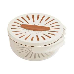 Moderna Cesta Multifuncional de Doble Capa para Refrigerador, Plegable, para Lavar Frutas, con Escurridor, para Deshidratación en la Cocina - Product Image 3