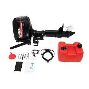 Moteur hors-bord Hangkai 123cc 4 temps à refroidissement par eau, arbre court, essence, 6,5 CV, économique - Product Image 3