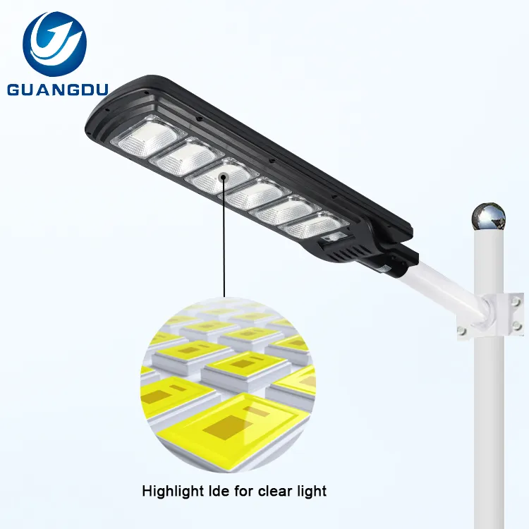 StreetLight Waterproof Ip65 Outdoor Solar Led Light 50w 100w 150w 200w 250w 300w Integrated All In One Led Solar Street Light