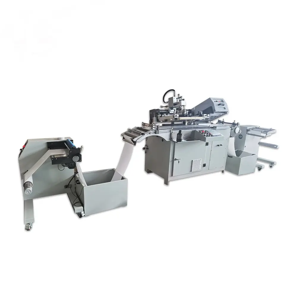 DBSY-350 Automatic screen printing press machine equipment