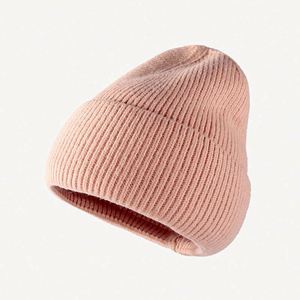 Gorro de Invierno Unisex Personalizado, Cálido, de Acrílico, Color Sólido, con Borde Plegado, Gorro de Punto con Logotipo Bordado, Gorros Personalizables - Product Image 6