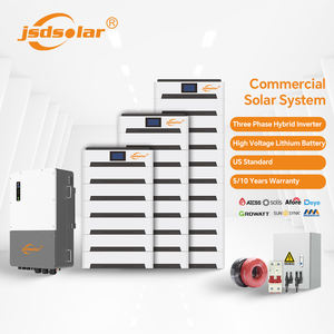 Système solaire Jsdsolar, système solaire commercial hors réseau de 30 kW, système solaire hybride hors réseau de 38 kWh, 64 kWh, 120 kWh, batterie LiFePO4 haute tension - Product Image 1