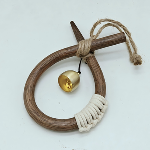 Nuove Campane Decorative in Legno Intagliato, Decorazioni da Appendere, Regali Decorativi, Ornamenti da Parete Circolari - Product Image 2