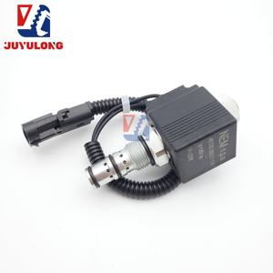 Ekskavatör SY55-10 60C 75-9 pilot emniyet kilidi solenoid valf bobini valf gövdesi valf çekirdeği montajı JUYULONG Marka 3 Ay - Product Image 2