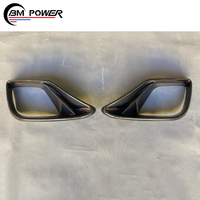 Pièces de carrosserie extérieure en Fiber de carbone S Class C217 Automobiles Bady Sets Kit de lifting lèvre avant feux antibrouillard couvercle diffuseur arrière