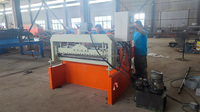 Petit pain maximum automatique de plaque d'acier d'épaisseur de 1mm formant la machine bon prix coupe à la tuile de cisaillement de longueur faisant des machines
